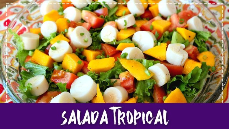 Salada Tropical Super Diferente Pr Tica E R Pida Receita Culin Ria