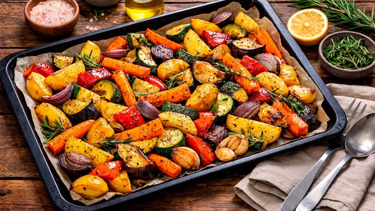 Legumes Assados ao Forno