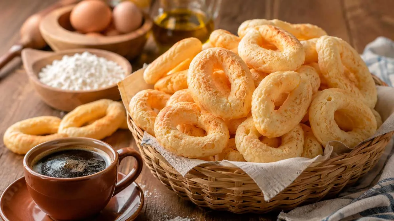 Biscoitos de Polvilho Assado Fácil