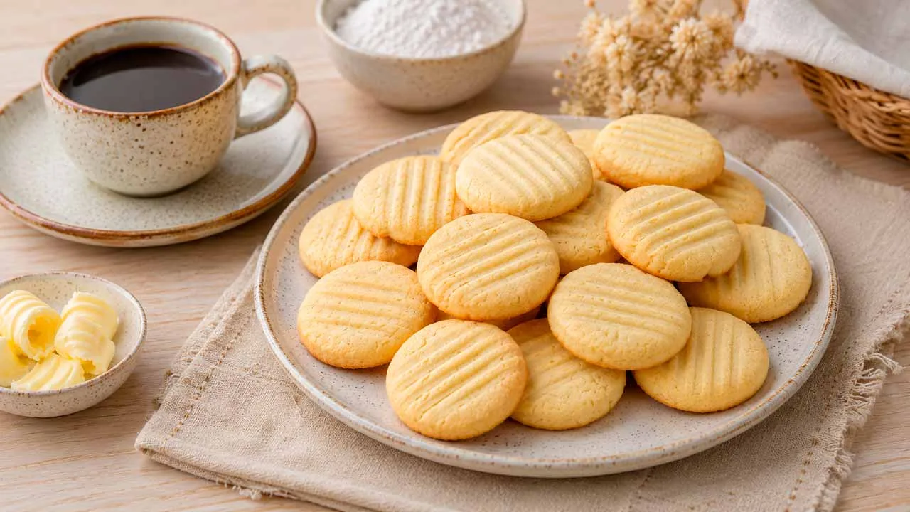 Biscoito Amanteigado Sem Glúten