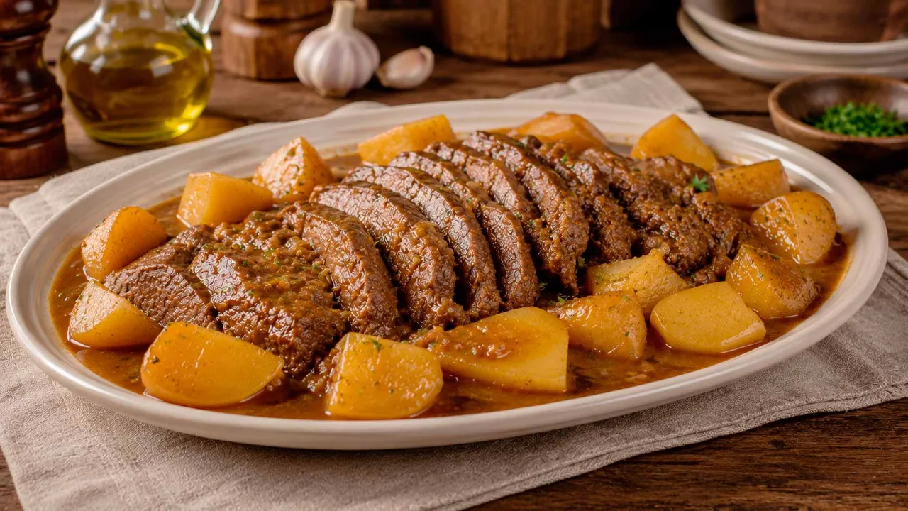 Fraldinha na Pressão com Batatas