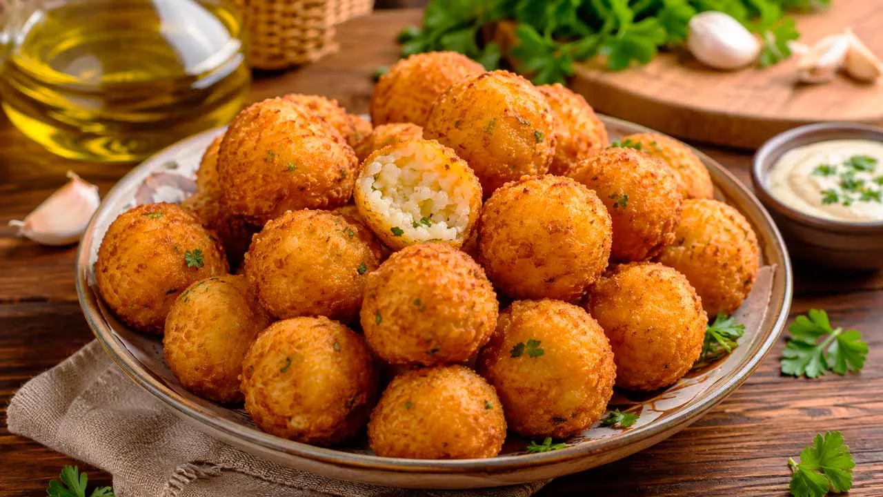Bolinho de Arroz Crocante e Sequinho