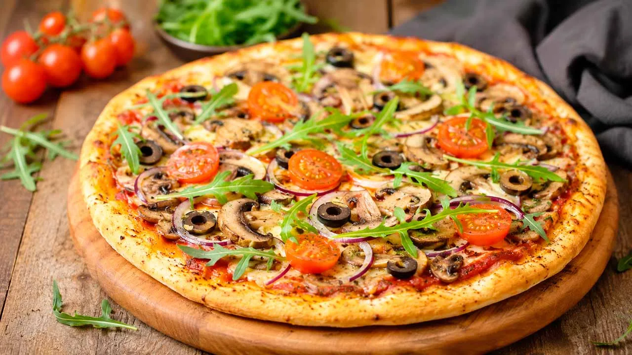 Pizza Vegana Sem Glúten