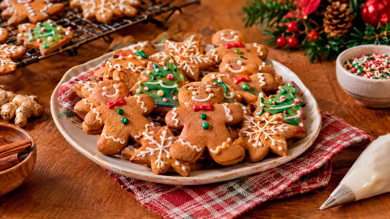 Biscoitos de Gengibre de Natal