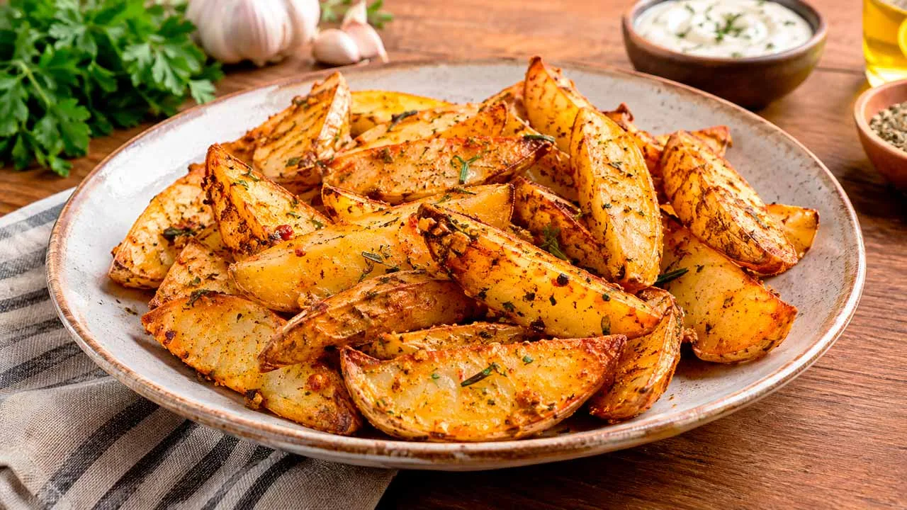 Batata Rústica na Air Fryer