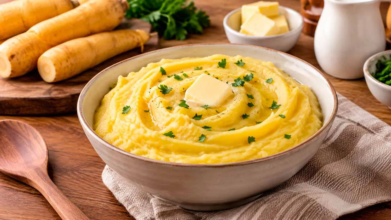 Purê de Mandioquinha (Batata-Baroa)