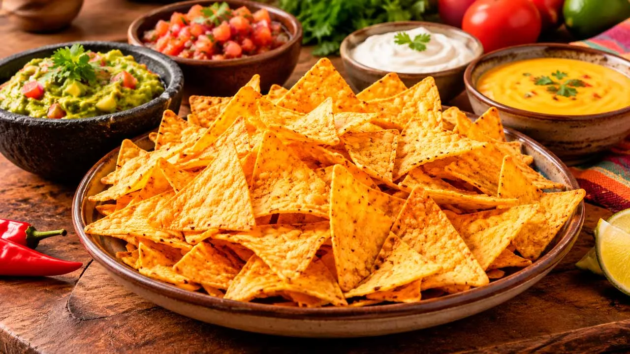 Nachos Caseiros