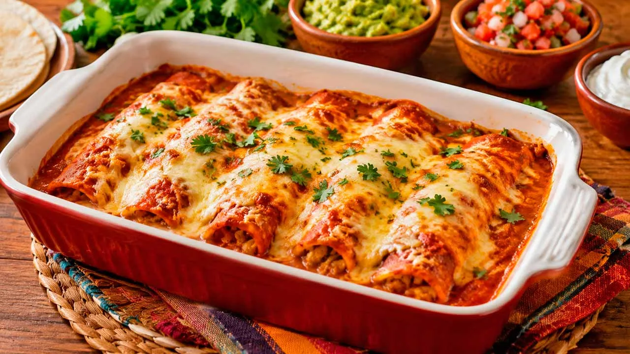 Enchiladas de Frango