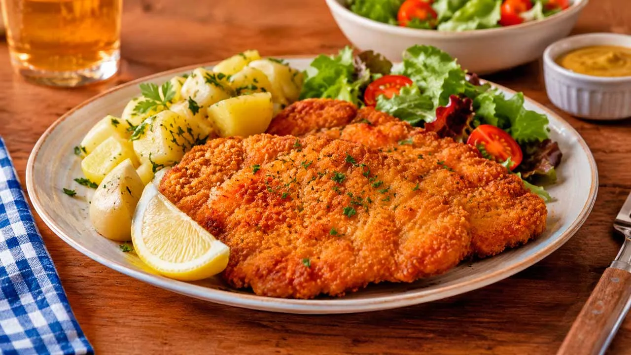 Schnitzel Alemão Tradicional