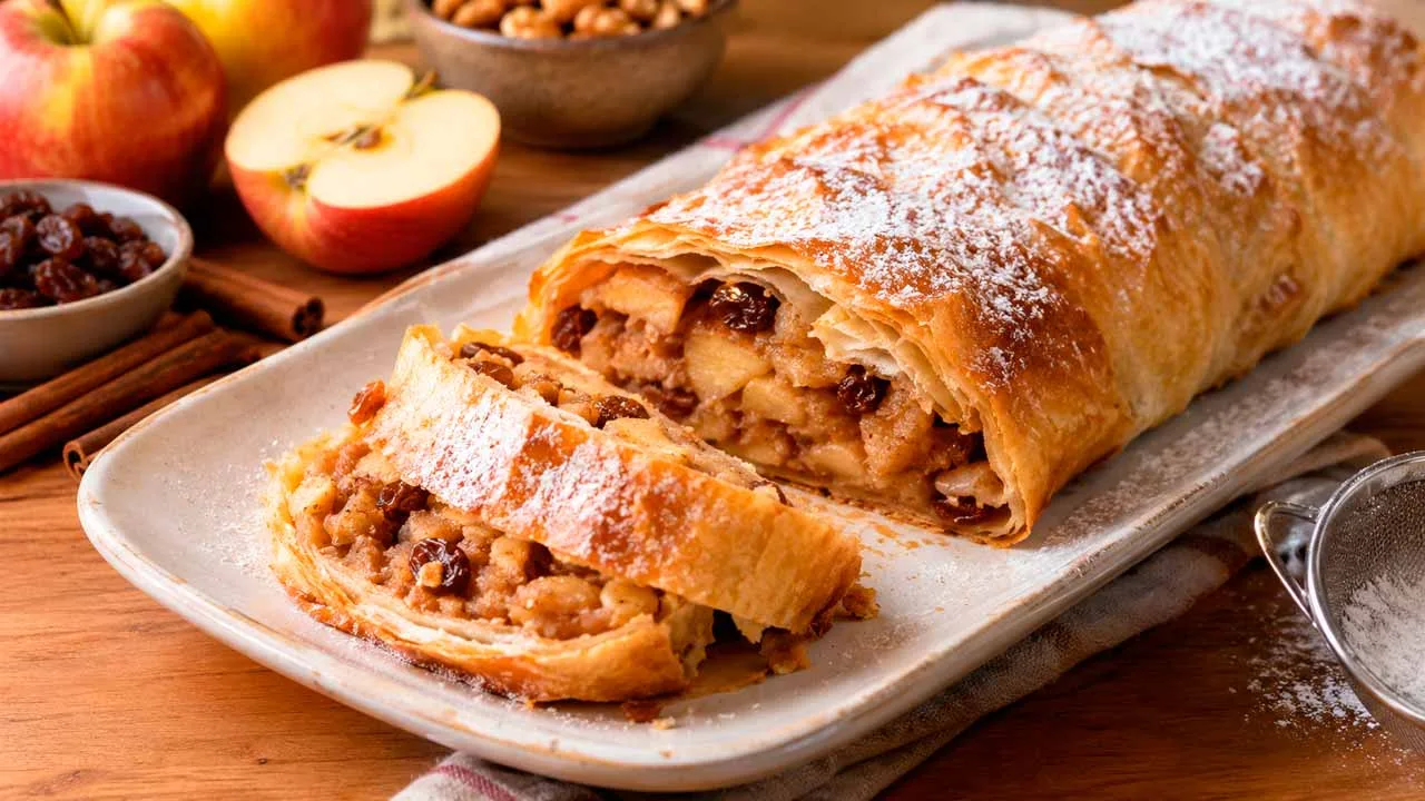 Strudel de Maçã (Apfelstrudel)