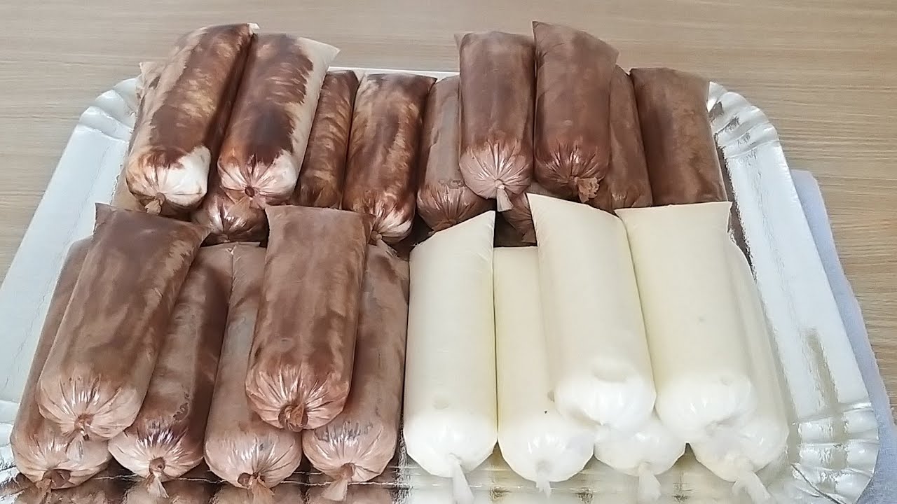 4 Sabores de Geladinho Gourmet Cremoso Sacolé Chup Chup Dindin